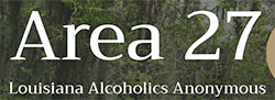 logo alcoholics anonymous louisiana