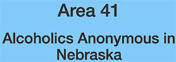 logo area 41 alcoholics anonymous nebraska